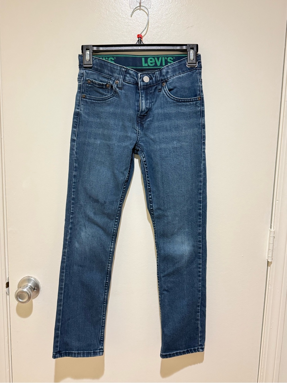 Levi's 511 Boy’s Blue Slim Straight Jeans size 10R (25X26)